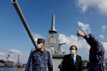 Japonský minister obrany Jasukazu Hamada. FOTO: REUTERS