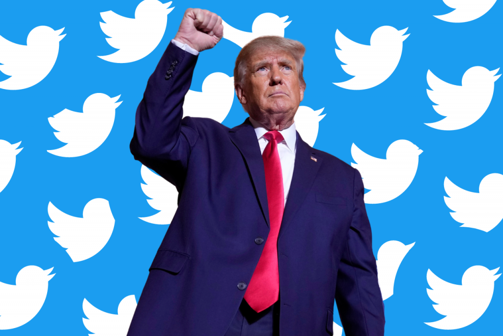 Donald Trump je späť na Twitteri