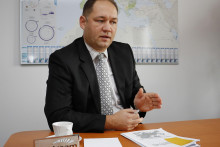 Rastislav Ňukovič - generálny riaditeľ spoločnosti Eustream. FOTO: HN/Marek Kmeť