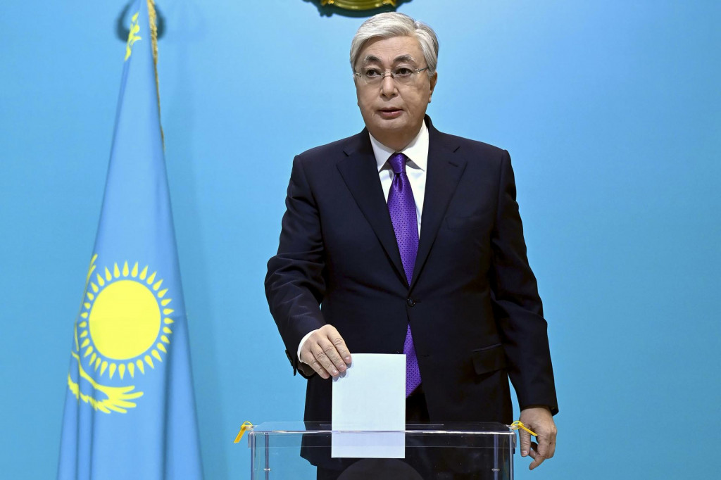 Kazašský prezident Kasym-Žomart Tokajev. FOTO: TASR/AP