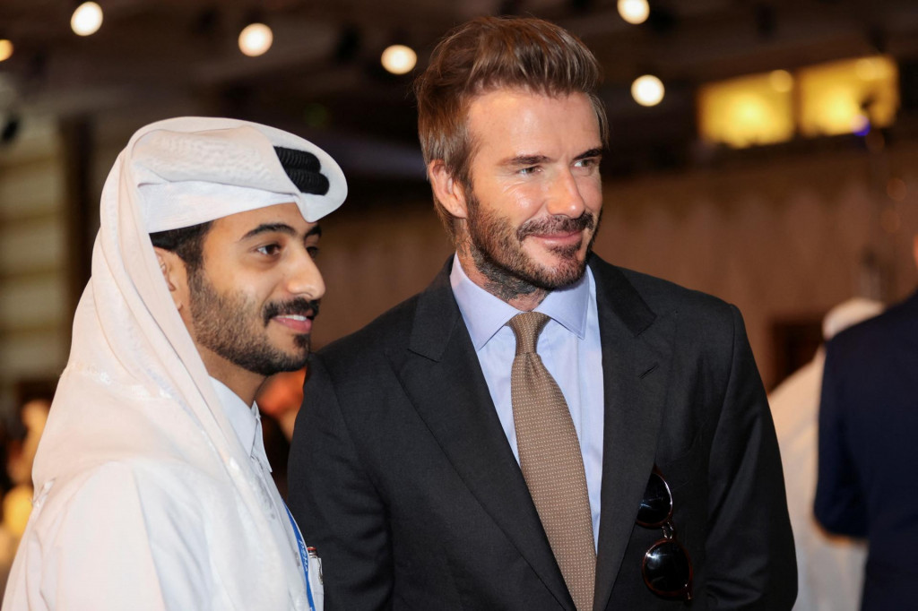 David Beckham je novým celebritným promotérom Kataru. FOTO: Reuters