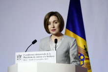 Moldavská prezidentka Maia Sanduová. FOTO TASR/AP