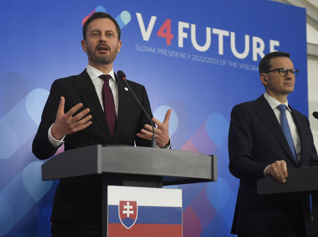 Premi&eacute;r Eduard Heger. FOTO: TASR/Franti&scaron;ek Iv&aacute;n