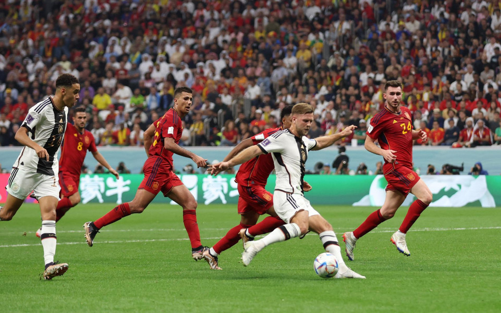 Španielsko - Nemecko 1:1. FOTO: Reuters