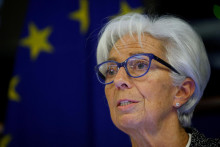 Šéfka Európskej centrálnej banky (ECB) Christine Lagardeová. FOTO: Reuters