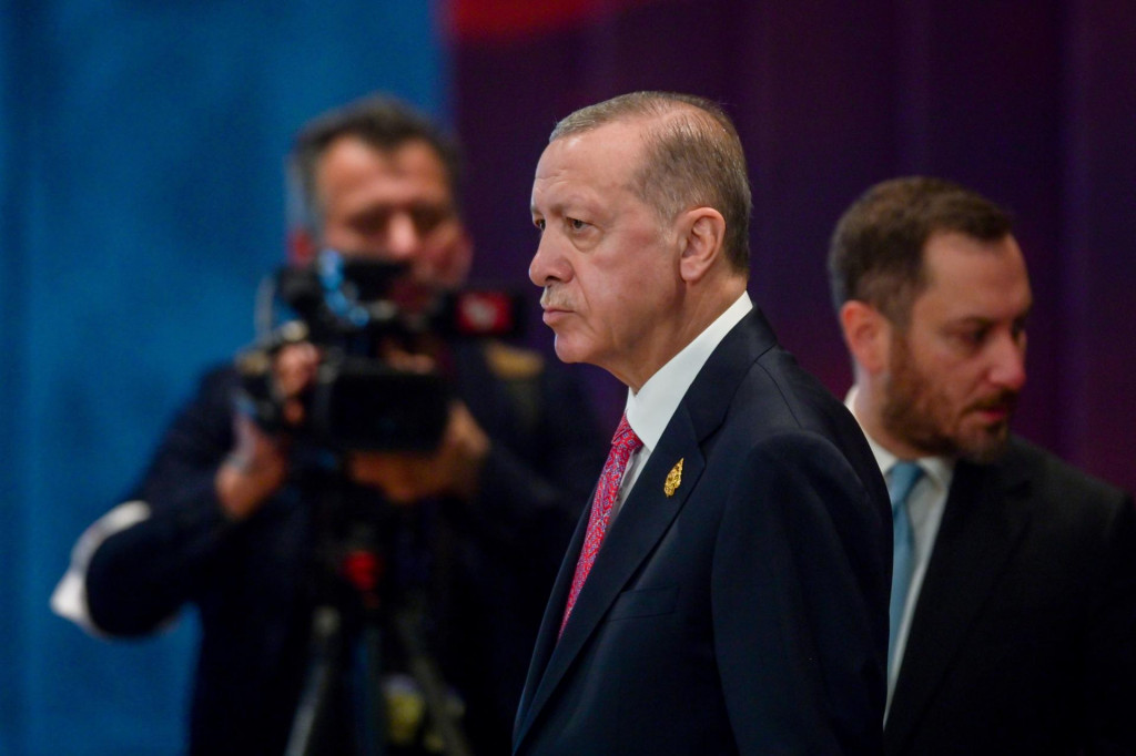 Turecký prezident Joe Biden Recep Tayyip Erdogan. FOTO: TASR/AP