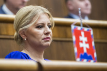 Prezidentka SR Zuzana Čaputová, ktorá vystúpila so správou o stave Slovenskej republiky pred poslancami Národnej rady (NR) SR-