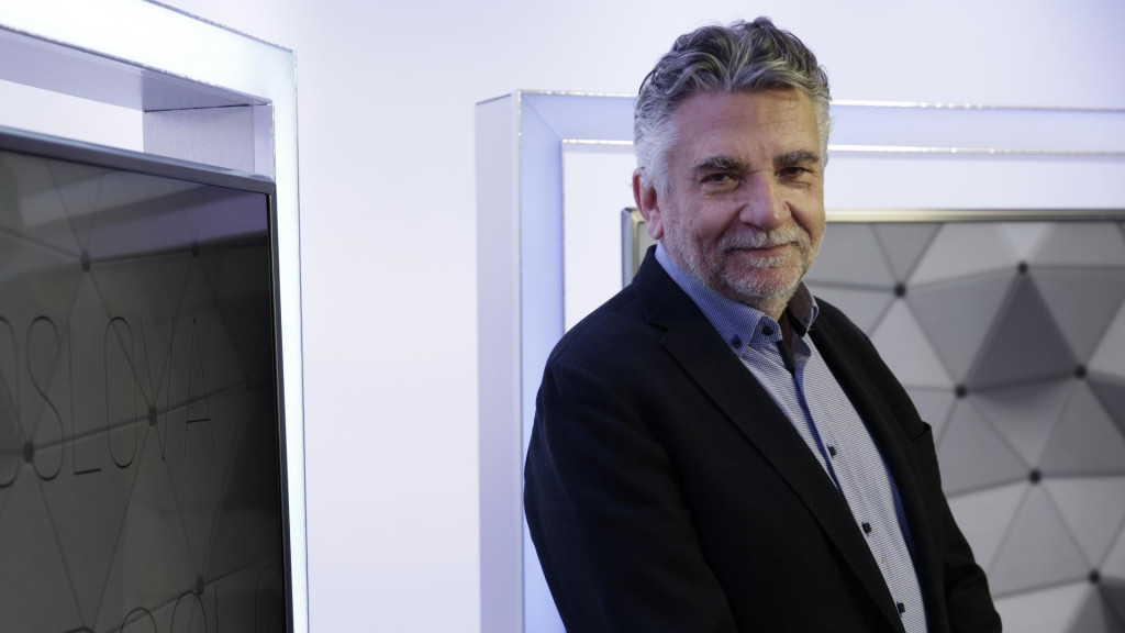 Gener&aacute;lny riaditeľ RTVS Ľubo&scaron; Machaj. FOTO: HN/Filip Duffala