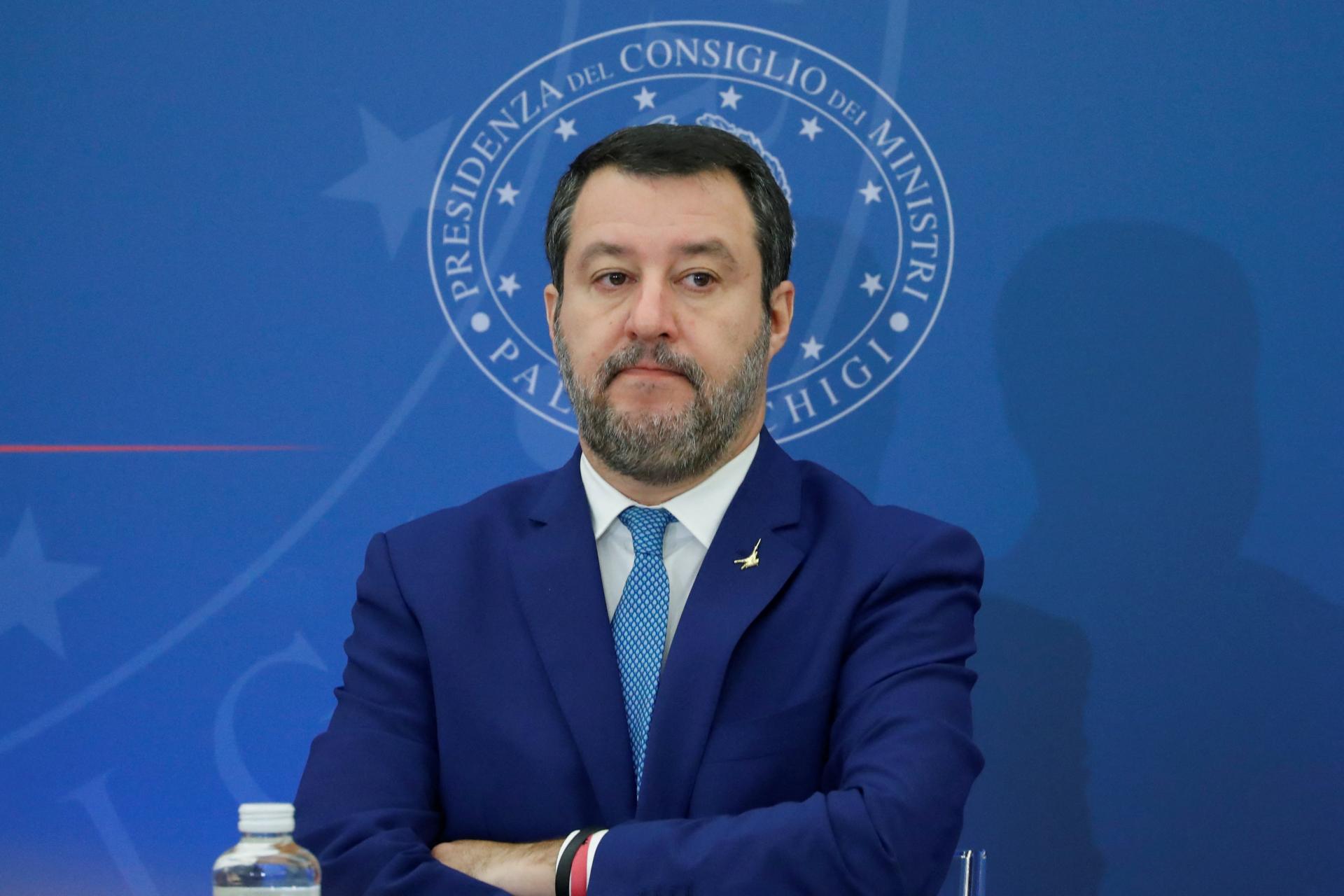 Pokračoval súd s bývalím talianskym ministrom Salvinim. Odmietal vylodenie migrantov