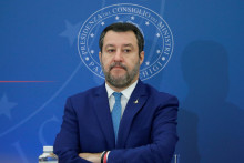 

Matteo Salvini, taliansky minister infraštruktúry a podpredseda vlády. FOTO: Reuters