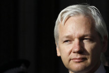 Zakladateľ WikiLeaks Juliani Assange. FOTO: TASR/AP