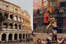 Gladiátori boli otrokmi, ktorí bojovali v aréne Kolosea. Archeológovia dnes našli, čo jedávali diváci pri zápasoch.