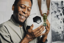 Brazílsky futbalista Pelé. FOTO: Reuters