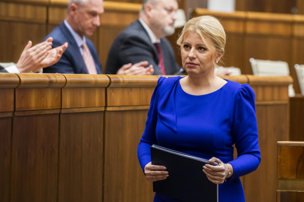 Zuzana Čaputová tvrdo kritizovala politických lídrov. FOTO: TASR/J. Novák