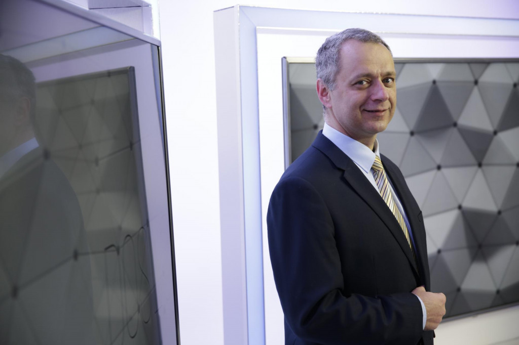 Člen Rady pre rozpočtov&uacute; zodpovednosť Martin &Scaron;uster. FOTO: HN/Filip Duffala