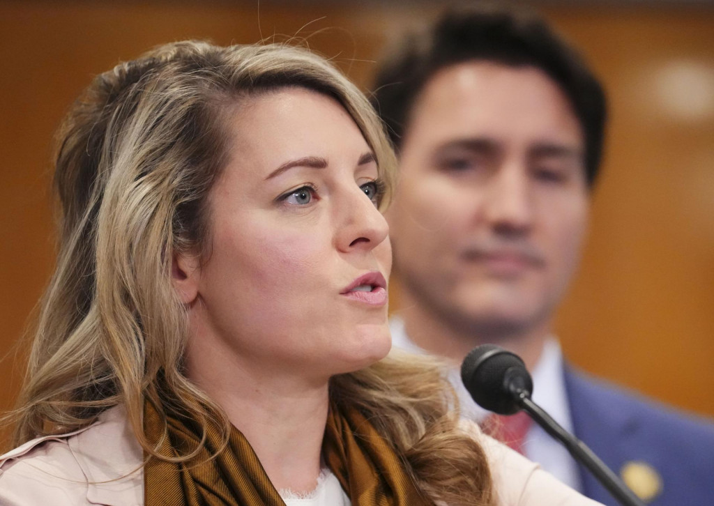 Kanadská ministerka zahraničných vecí Mélanie Jolyová. FOTO: TASR/AP