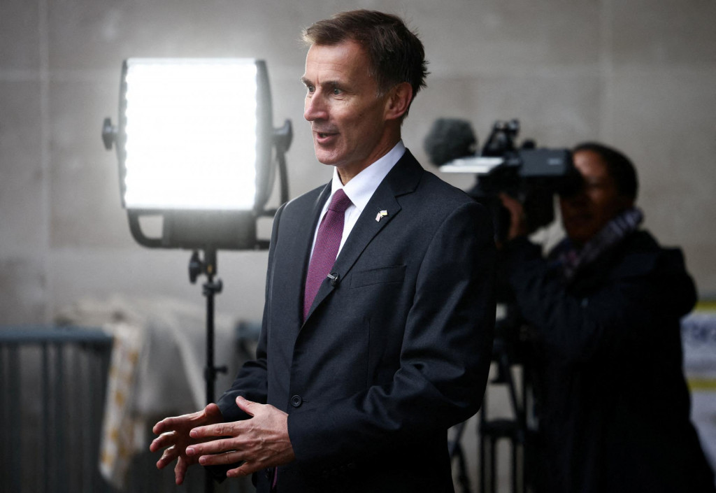 

Britský minister financií Jeremy Hunt. FOTO: Reuters