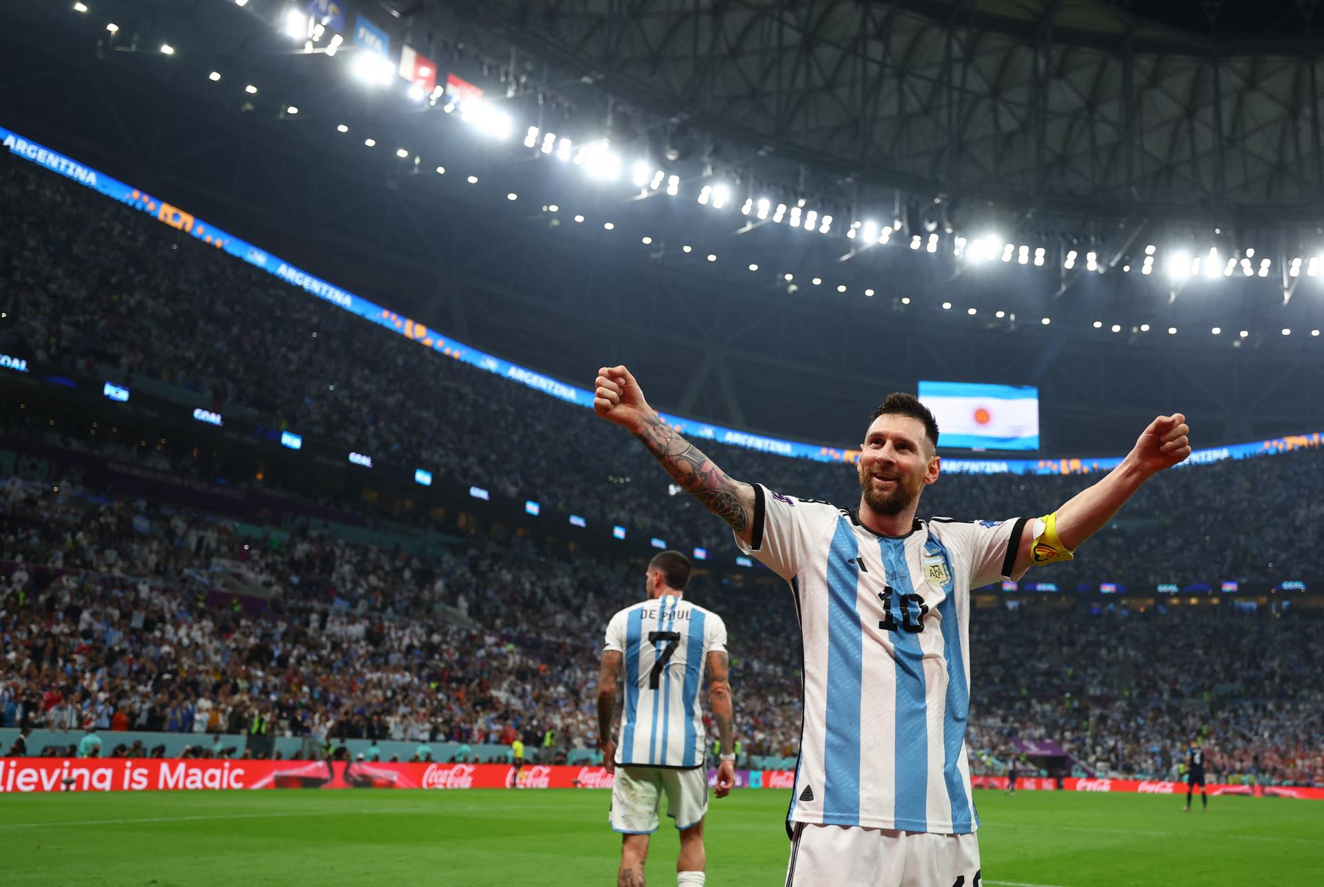 Messi doviedol Argentínu až do finále, s Chorvátmi si ľahko poradila