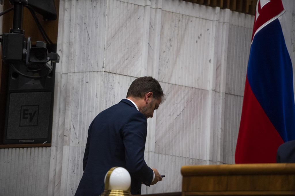 Podpredseda vlády a minister financií Igor Matovič. FOTO: TASR/Jaroslav Novák