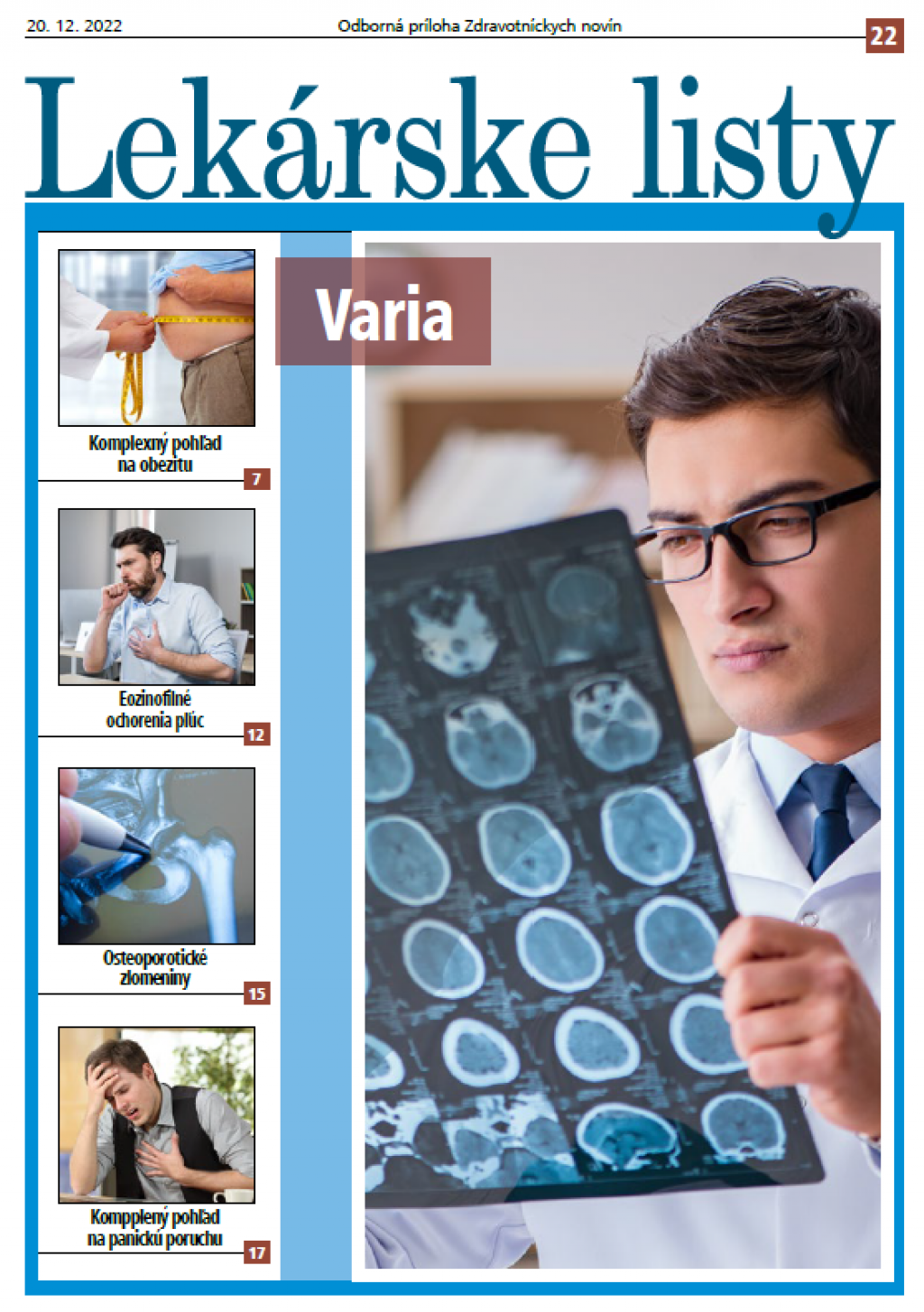 Lekárske listy - Varia