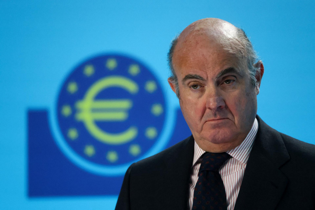 Viceprezident Európskej centrálnej banky Luis de Guindos. FOTO: Reuters