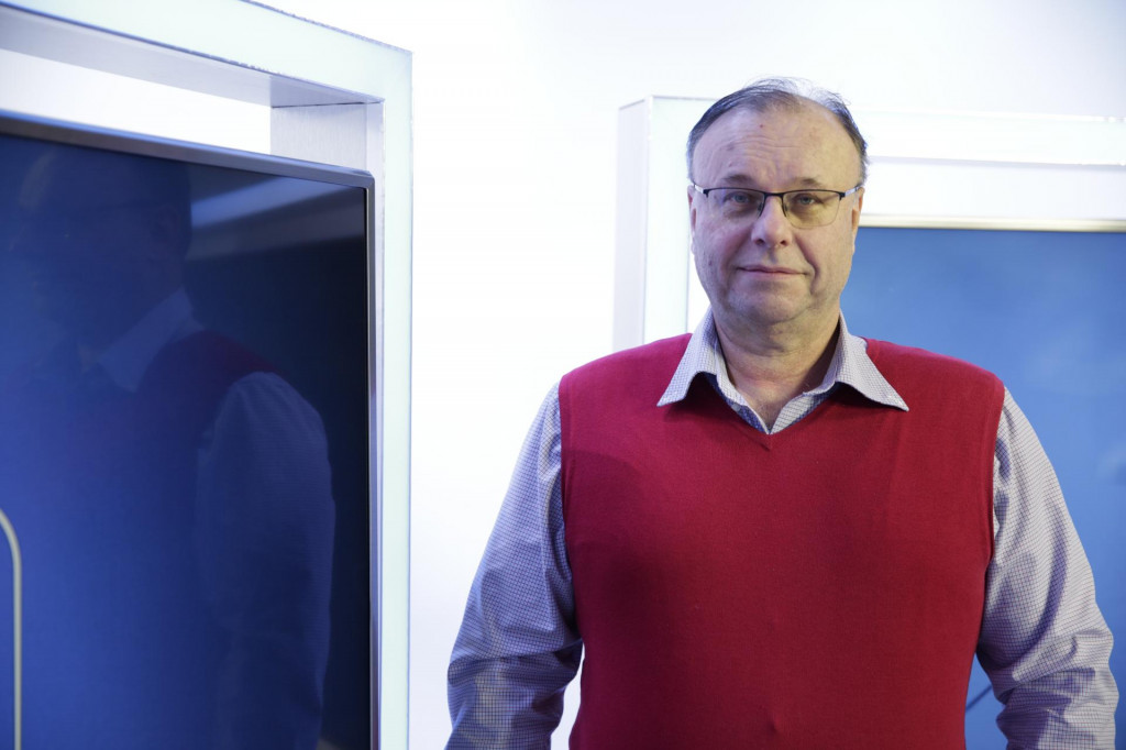 &rdquo;Cel&yacute; rok 2022 bol pre-Muskovan&yacute;. Počuli sme tak toho dosť o mužovi, ktor&yacute; st&aacute;l za viacer&yacute;mi projektami, ktor&eacute; čerili hladinu,&rdquo; hovor&iacute; v HN telev&iacute;zii Ondrej Macko. FOTO: Marek Daňo