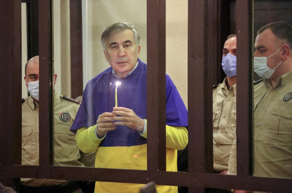 Exprezident Michail Saakašvili. FOTO: REUTERS