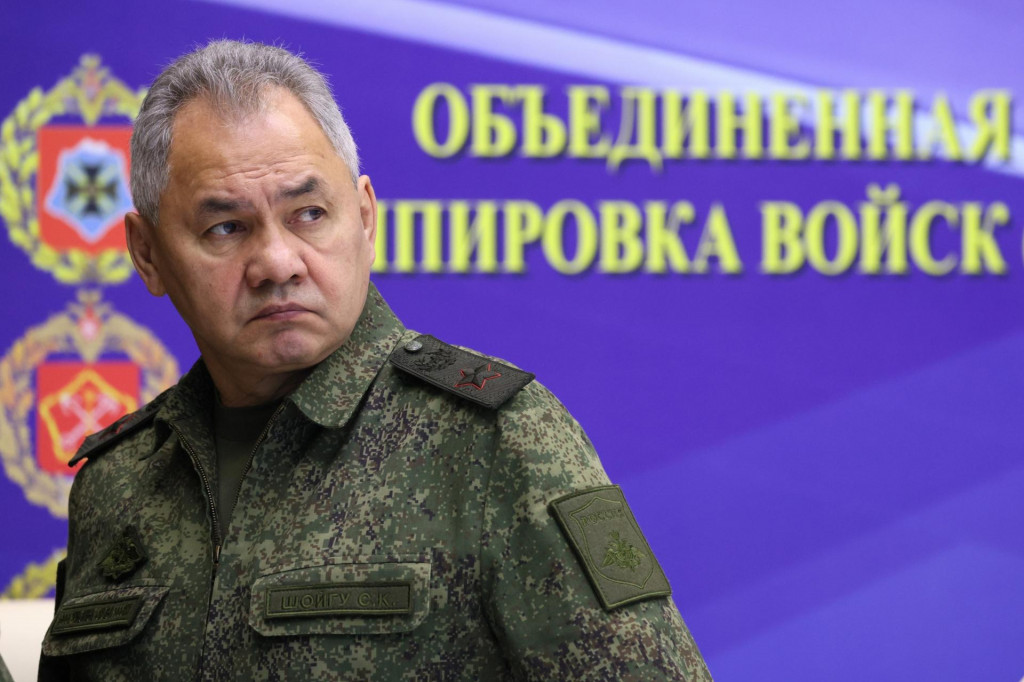 Ruský minister obrany Sergej Šojgu predstavil svoj úmysel zriadiť na okupovanom ukrajinskom území námorné vojenské základne. FOTO: TASR/AP