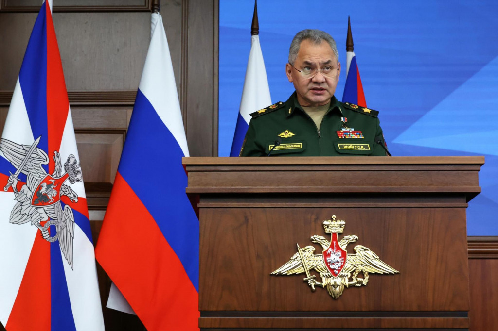 Ruský minister obrany Sergej Šojgu. FOTO: TASR/AP