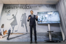 Igor Matovič predstavuje svoju daňovú revolúciu. FOTO: TASR/M. Baumann