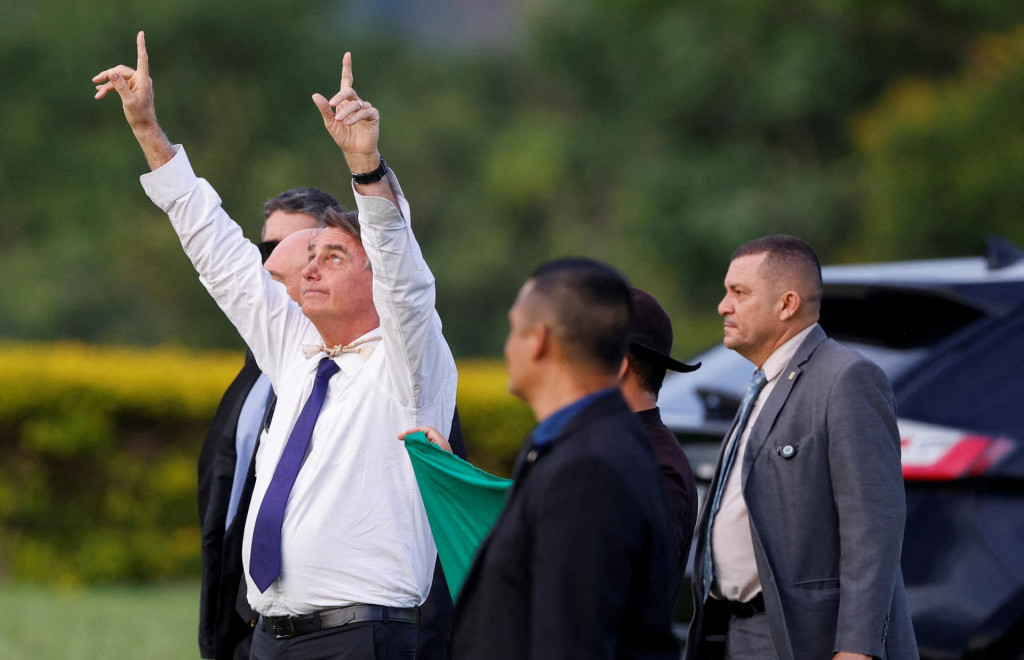 Brazílsky prezident Jair Bolsonaro. FOTO: Reuters