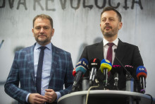 Predčasné voľby nie sú strašiakom, akým sa ich snažia Heger s Matovičom vykresliť.FOTO: TASR/Jakub Kotian