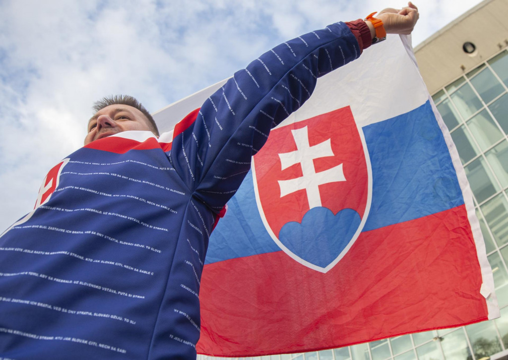 Slovenská vlajka. FOTO: TASR/Martin Baumann