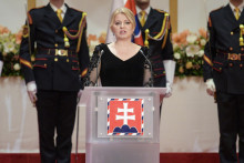 Prezidentka Zuzana Čaputová udelila v nedeľu 1. januára 2023 pri príležitosti 30. výročia vzniku Slovenskej republiky štátne vyznamenania 28 osobnostiam, šiestim z nich in memoriam. FOTO: TASR/Pavol Zachar