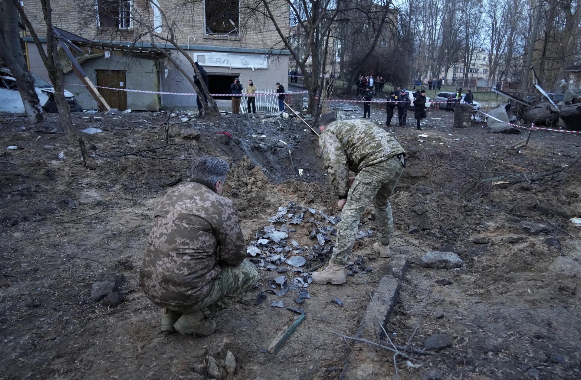 Ukrajinská armáda zostrelila desiatky dronov, v Kyjeve došlo k výpadkom prúdu
