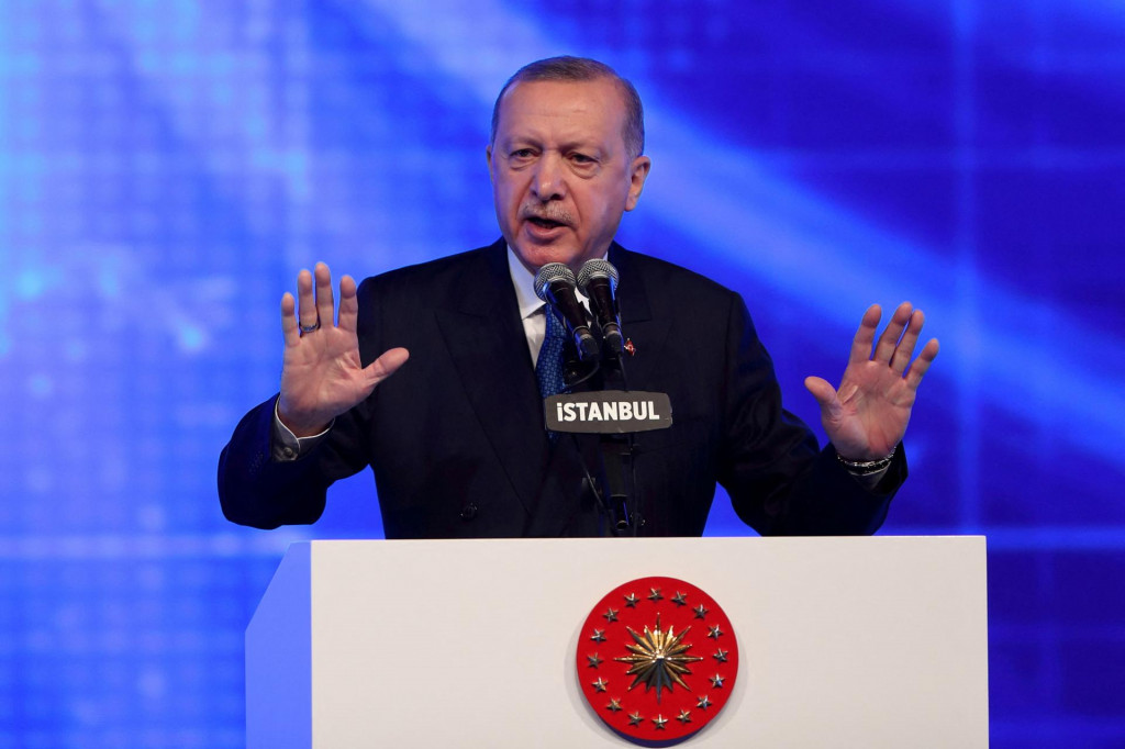 Turecký prezident Recep Tayyip Erdogan. FOTO: Reuters