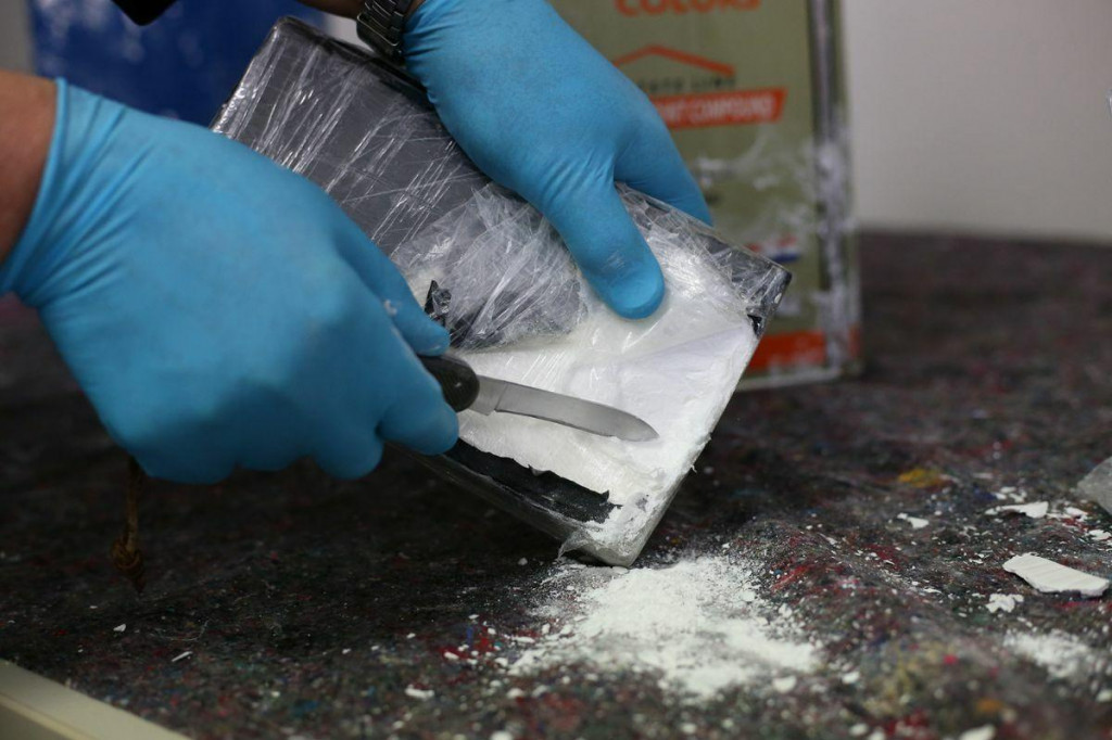 Zabavený kokaín. FOTO: Reuters