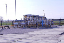 Ťažba plynu pri obci Plavecký Štvrtok. FOTO: HN