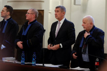 Andrej Babiš na súde. FOTO: REUTERS