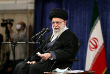 

Iránsky najvyšší vodca ajatolláh Alí Chameneí. FOTO: Reuters