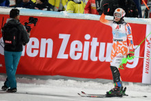 Slovenská lyžiarka Petra Vlhová. FOTO: TASR/Martin Baumann