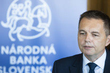 Guvernér Národnej banky Slovenska Peter Kažimír. FOTO: TASR/Jaroslav Novák