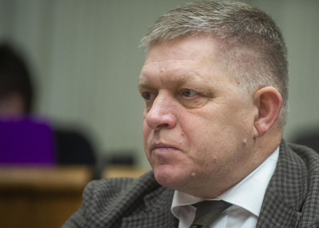 &Scaron;&eacute;f Smeru Robert Fico. FOTO: TASR/Jakub Kotian