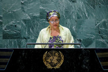

Zástupkyňa generálneho tajomníka OSN Amina J. Mohammed. FOTO: Reuters