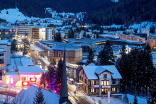 Konfresové centrum v Davose. FOTO: Reuters