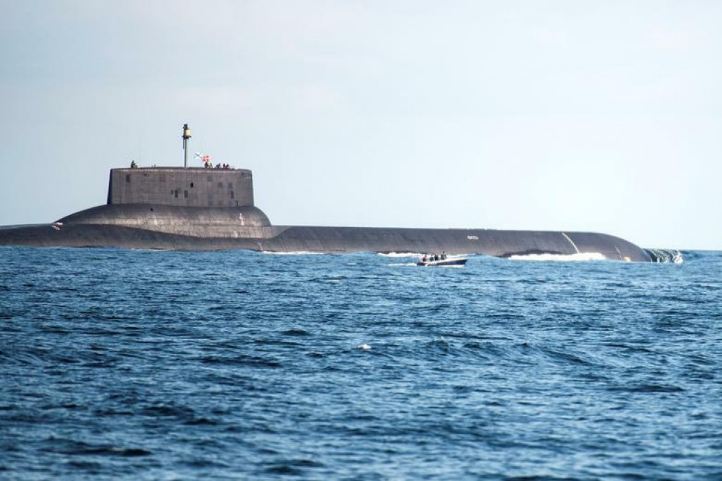 Ruská nukleárna ponorka, ilustračný obrázok. FOTO: Reuters