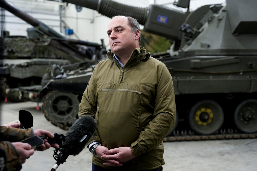 

Britský minister obrany Ben Wallace. FOTO: Reuters