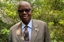 Gabonský minister zahraničných vecí Michael Moussa Adamo. FOTO: Reuters