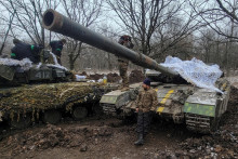 Tanky na Ukrajine, ilustračn&yacute; obr&aacute;zok. FOTO: Reuters
