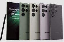 Pravdepodobný dizajn pripravovanej novinky Samsung Galaxy S23 Ultra, ktorá by mala obsahovať aj nový 200 MP snímač fotoaparátu. FOTO: Technizoconcept